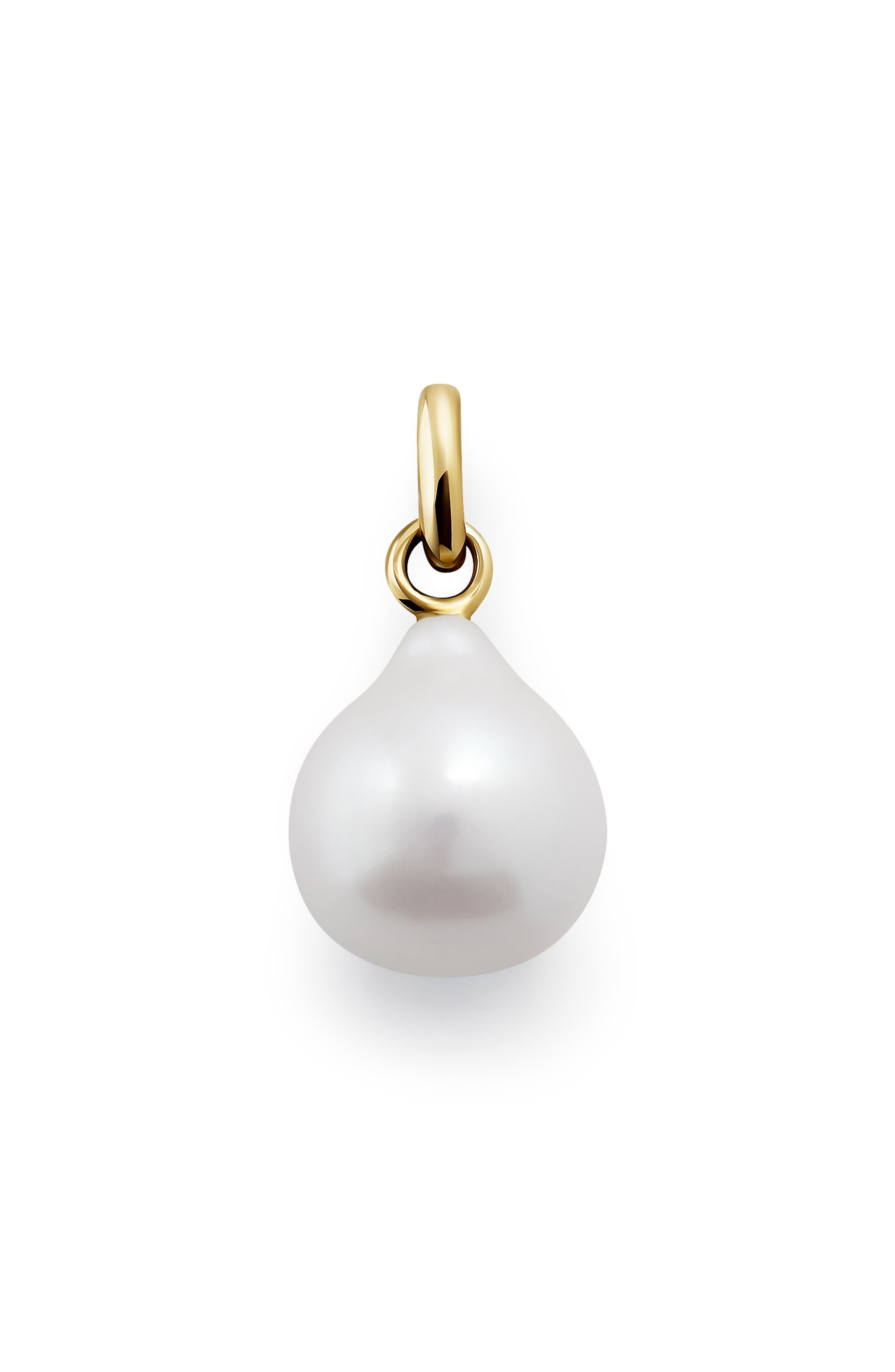selected 14KT SOLID GOLD / PEARL