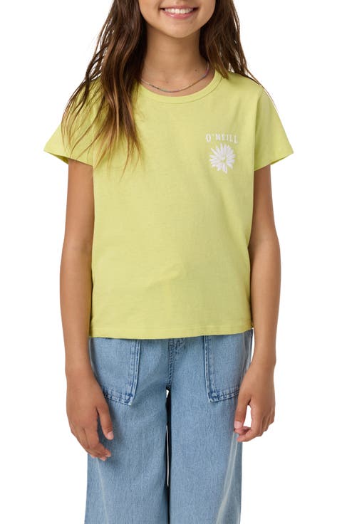 Kids' Heritage Daisy Oversize Graphic T-Shirt