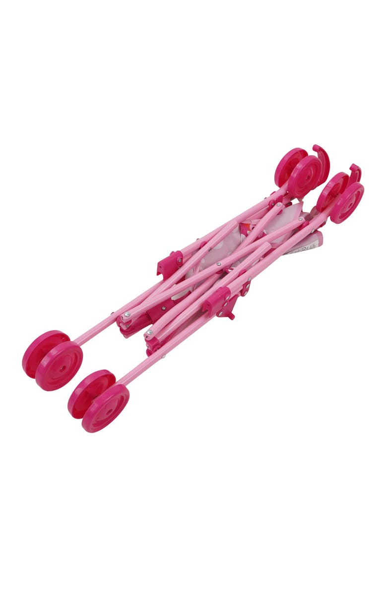 Peppa Pig Doll Umbrella Stroller in Pink & White Dots, Alternate, color, Multicolored