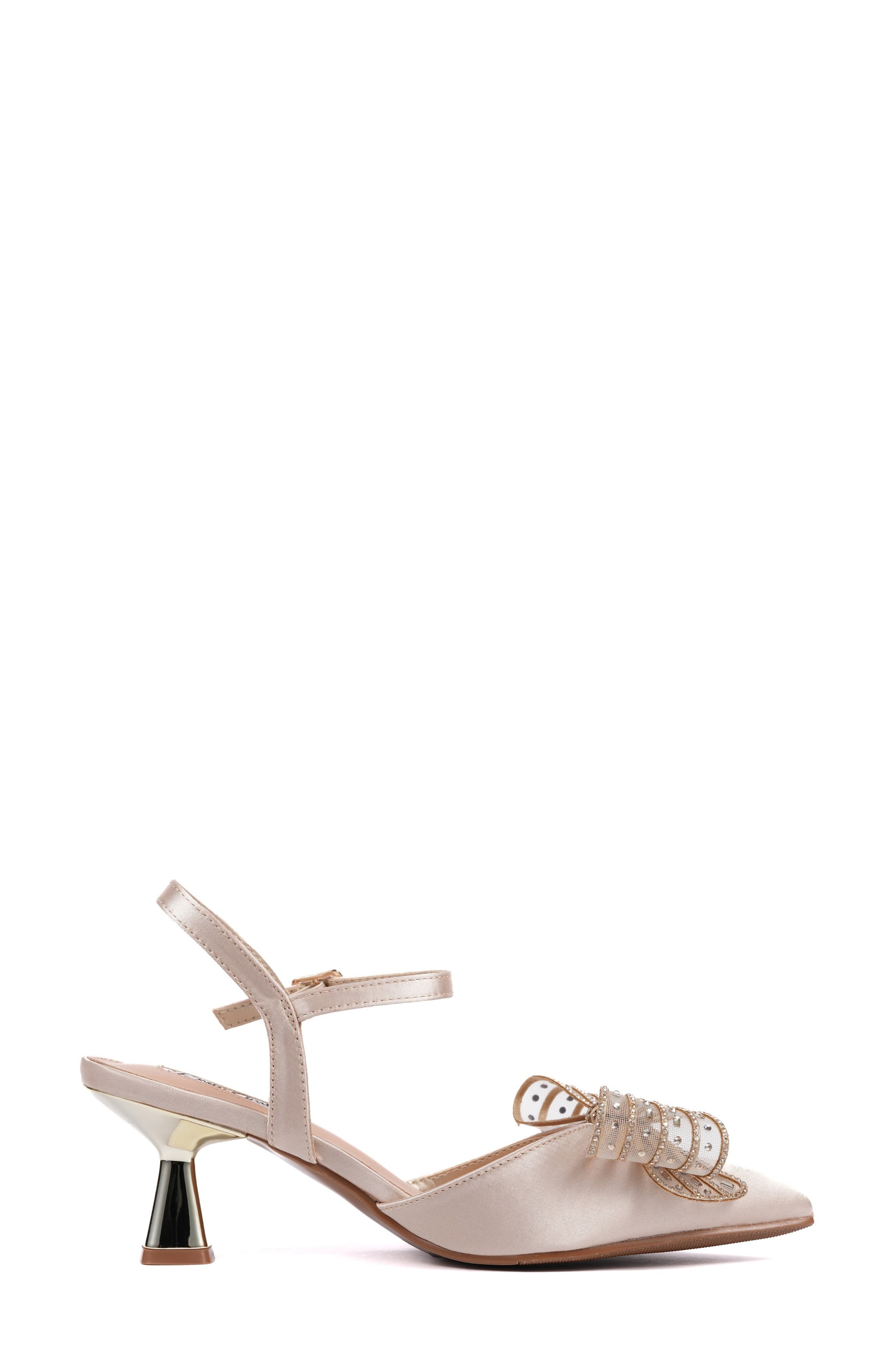 Leslie Pointed Toe Pump, Alternate, color, CHAMPAGNE