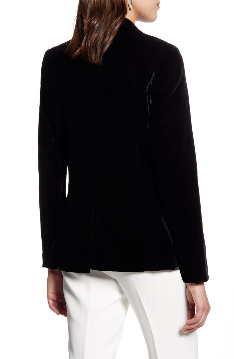 Halogen<sup>®</sup> Velvet Blazer, Alternate, color, 