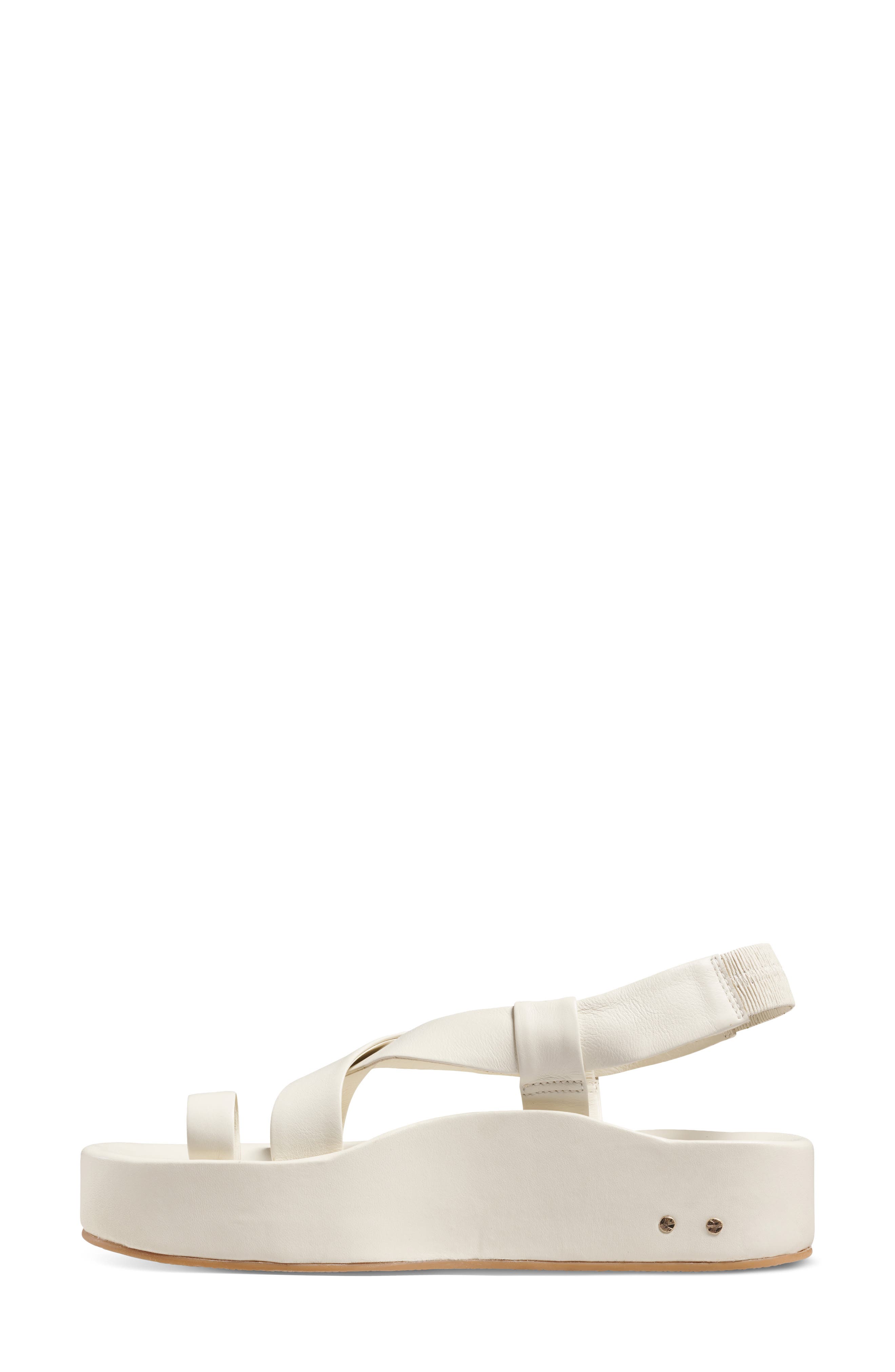 Beek Caracara Platform Sandal, Alternate, color, Vanilla