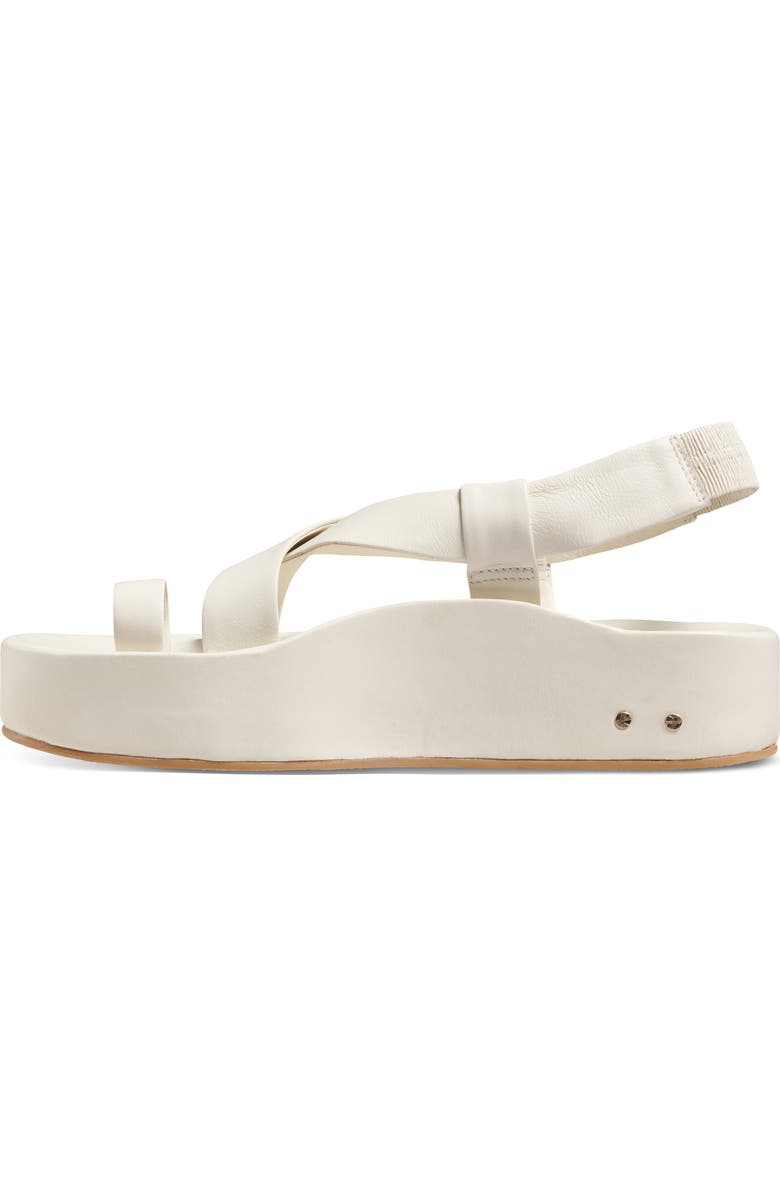 Beek Caracara Platform Sandal, Alternate, color, Vanilla