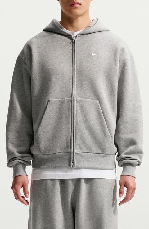 Solo Swoosh Full Zip Fleece Hoodie