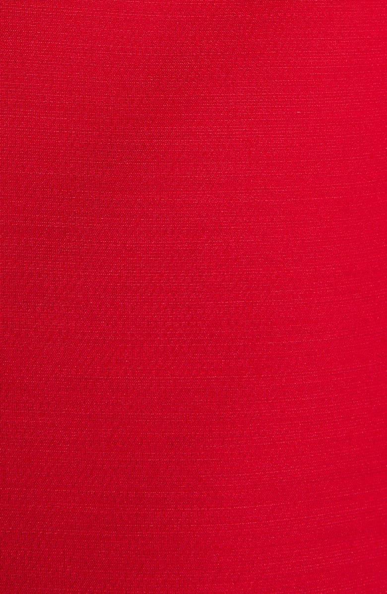 Valentino Heart Front Strapless Minidress, Alternate, color, Red