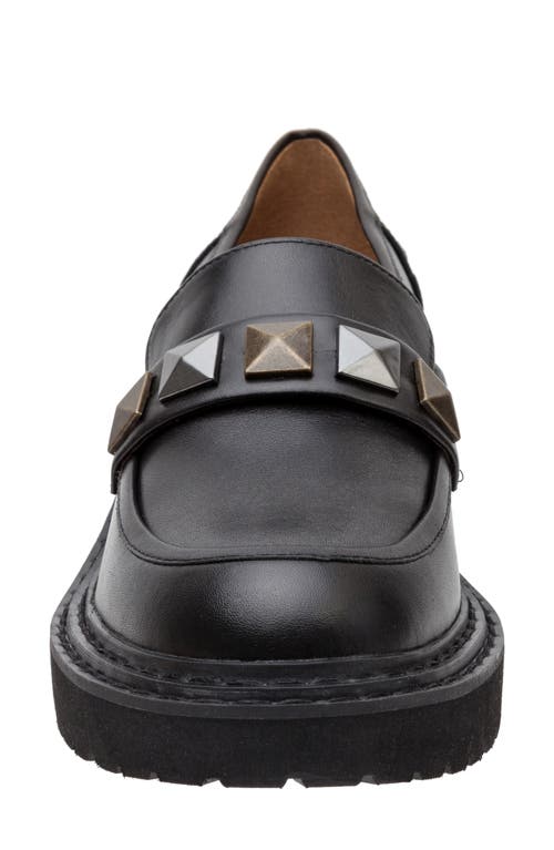 Linea Paolo Essex Platform Loafer In Black