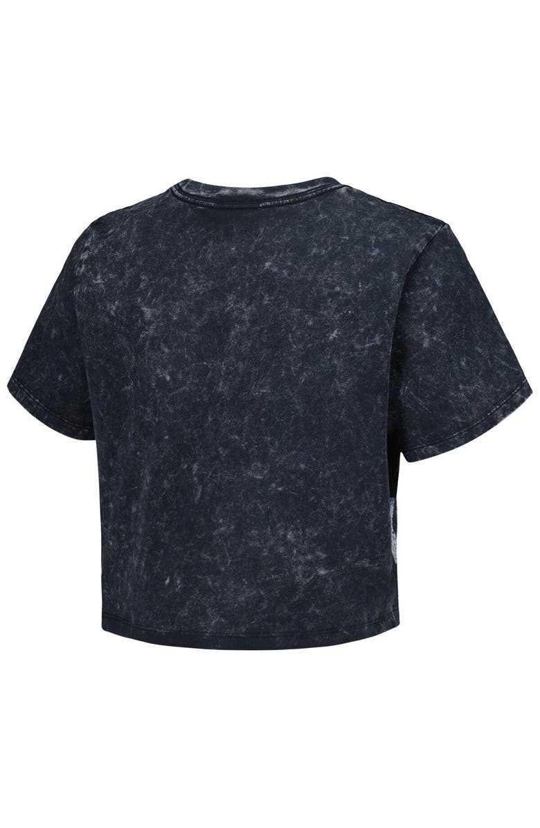 THE WILD COLLECTIVE Women's The Wild Collective Black San Francisco Giants Cropped T-Shirt, Alternate, color, Black