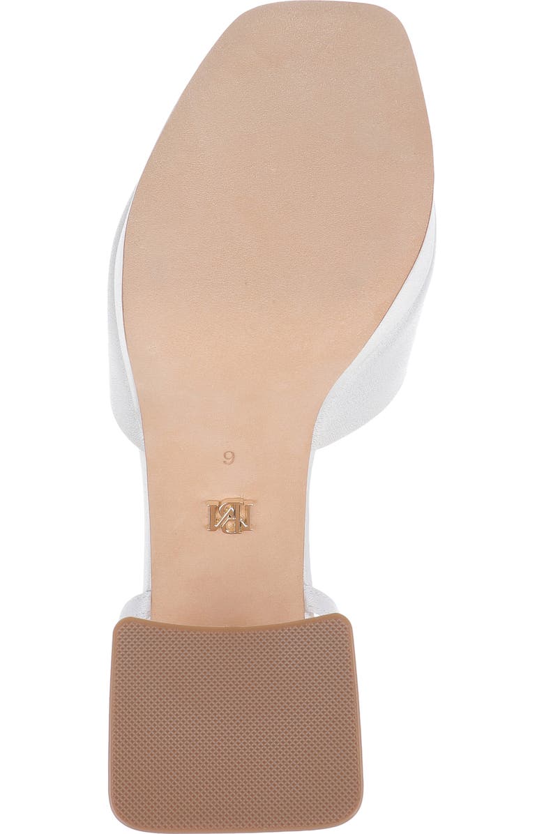 Badgley Mischka Collection Yuki Ankle Strap Platform Sandal, Alternate, color, White Crepe