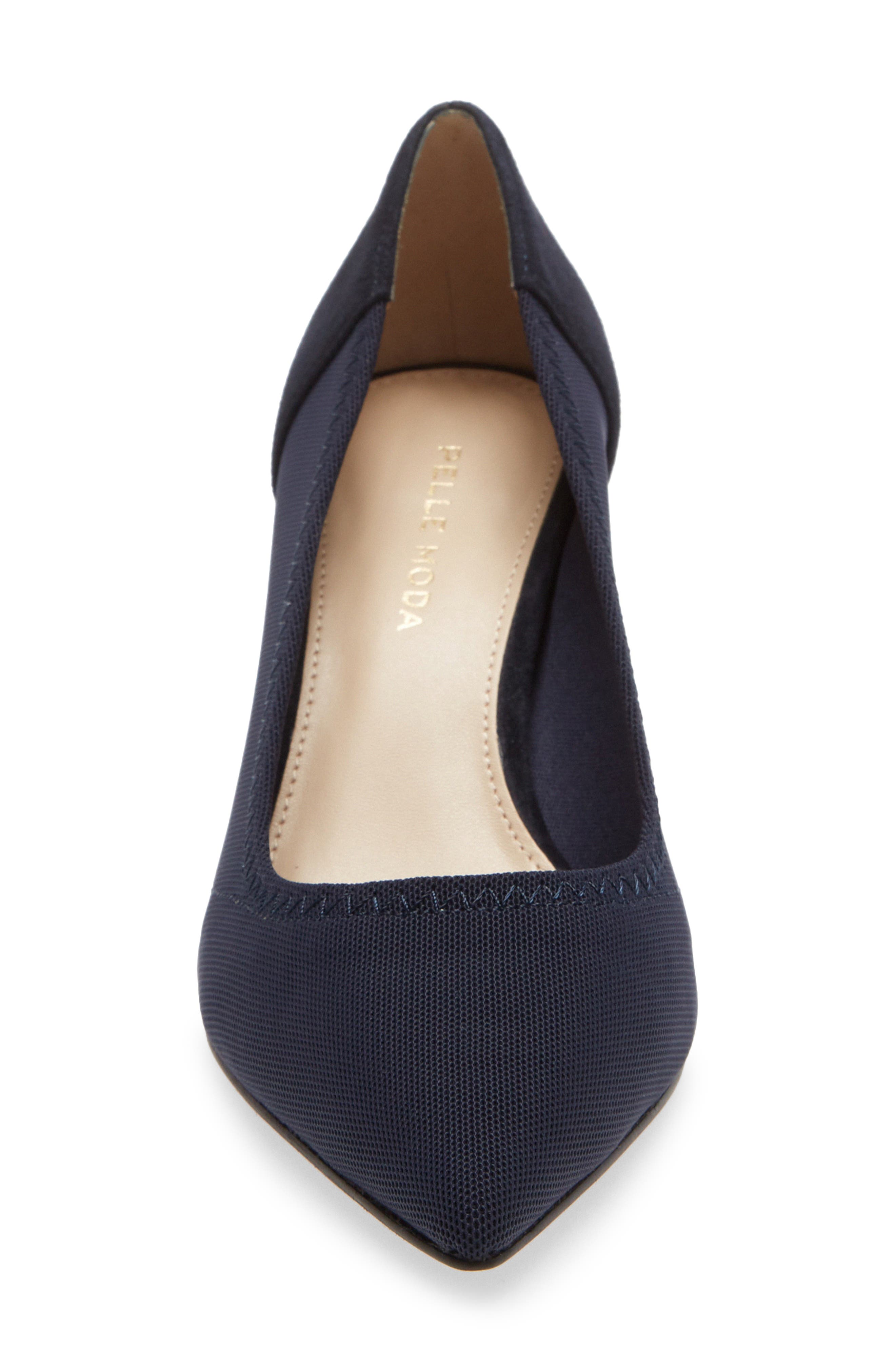 Hilda Pump, Alternate, color, MIDNIGHT FABRIC
