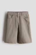 H&M Loose-fit Twill Shorts