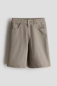 H&M Loose-fit Twill Shorts