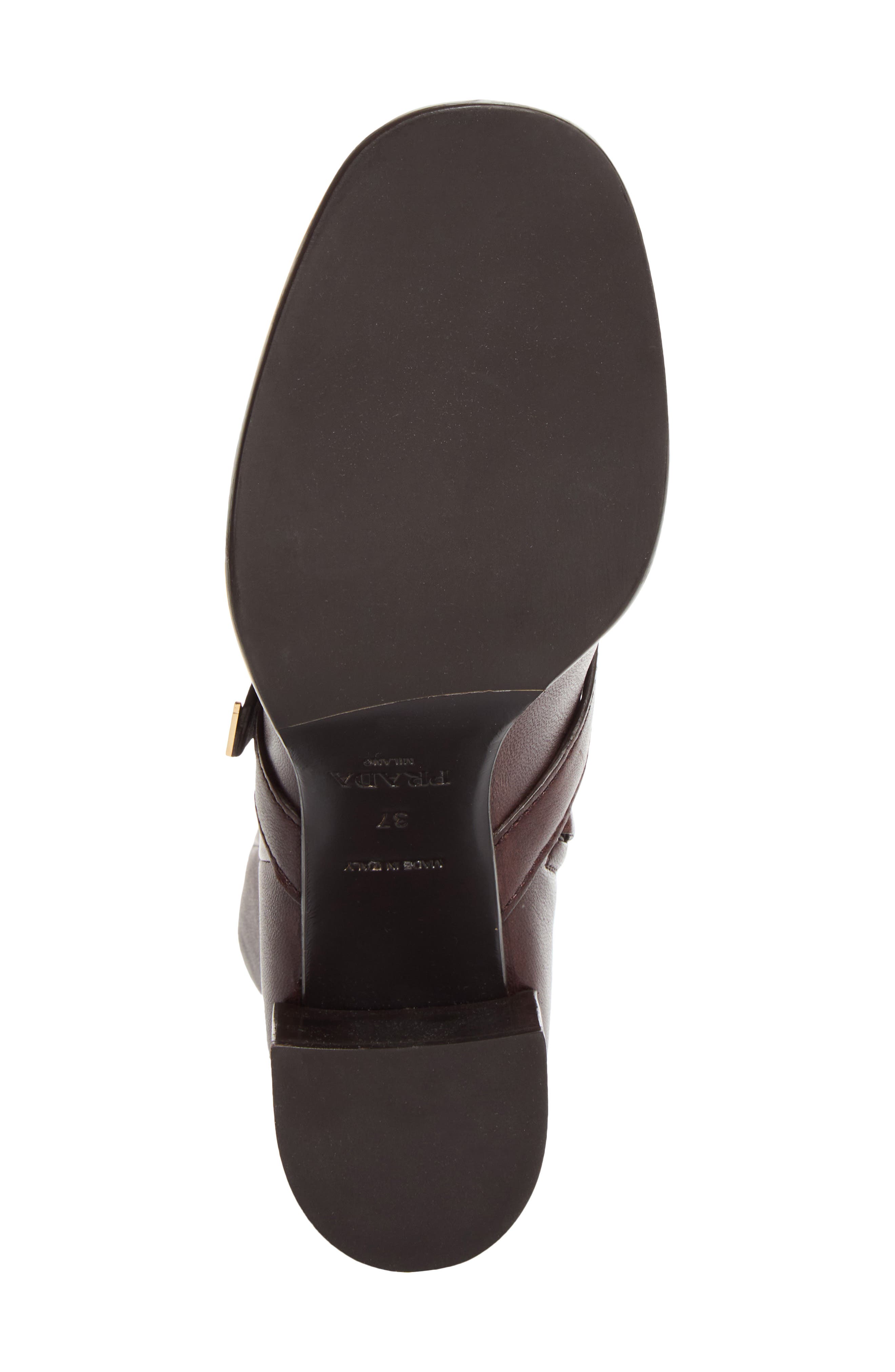 Buckle Block Heel Bootie, Alternate, color, MORO