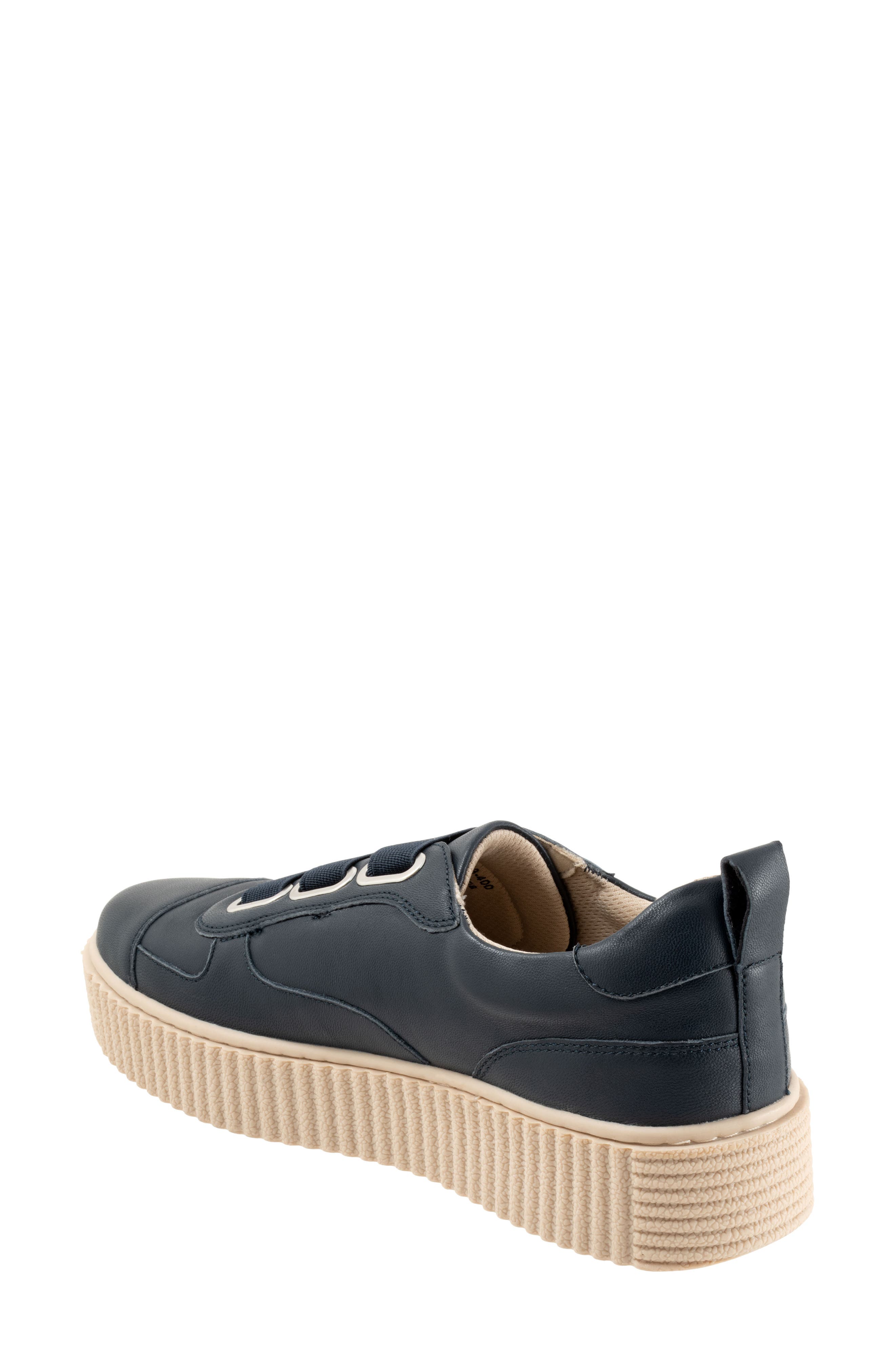 Trotters Bliss Platform Sneaker, Alternate, color, Navy