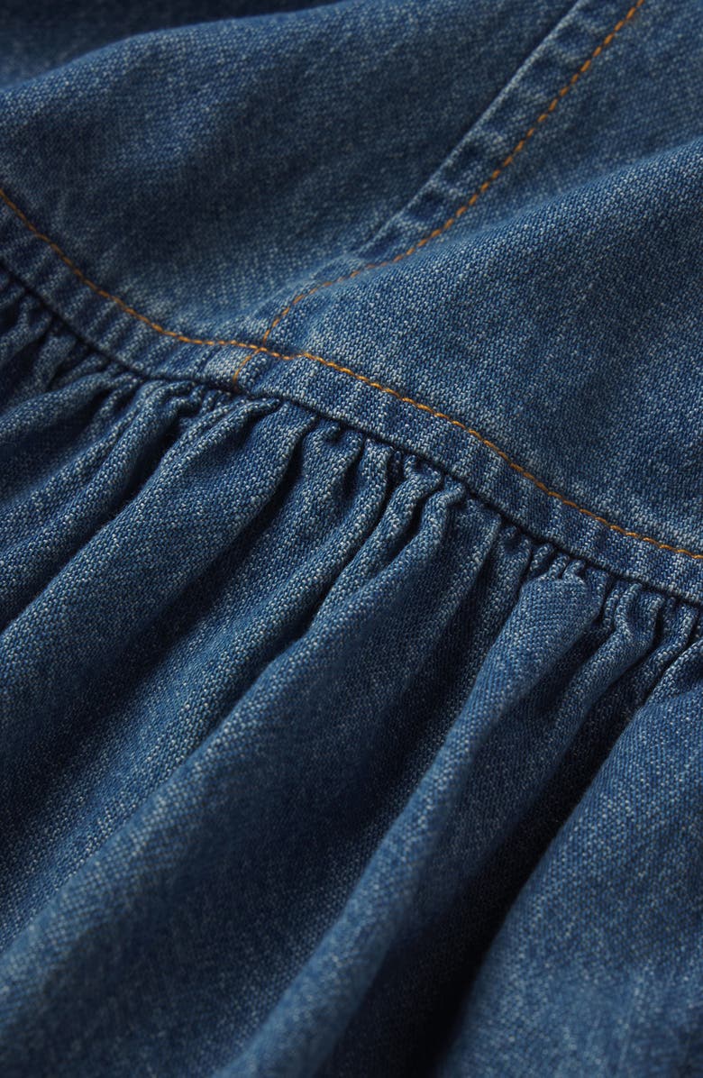 FRAME The Denim Day Sleeveless Minidress, Alternate, color, Deira