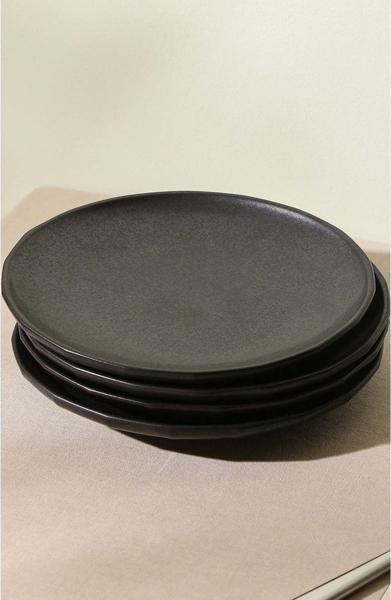 Stone Lain Rio Stoneware 4-Piece Salad Plate Set, Alternate, color,