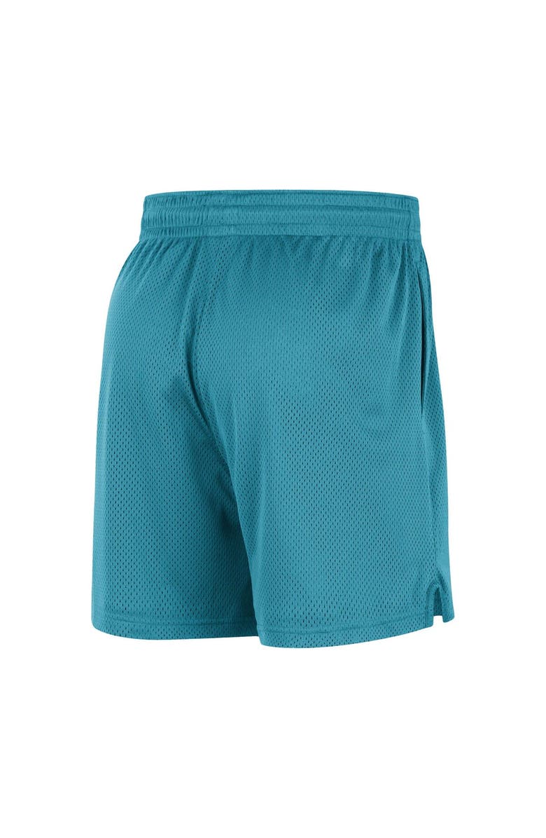 Nike Unisex Nike Teal Charlotte Hornets Warm Up Performance Practice Shorts, Alternate, color, 