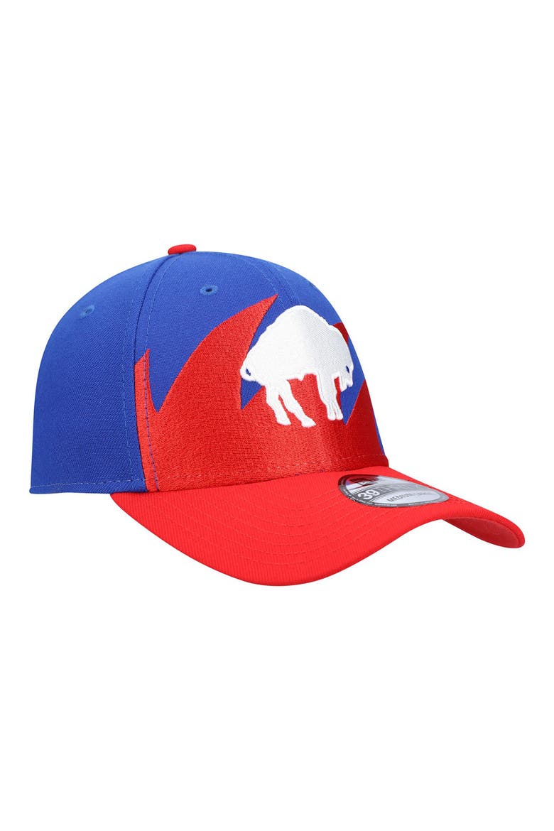 Men's New Era Royal/Red Buffalo Bills Surge 39THIRTY Flex Hat, Alternate, color, ROYAL