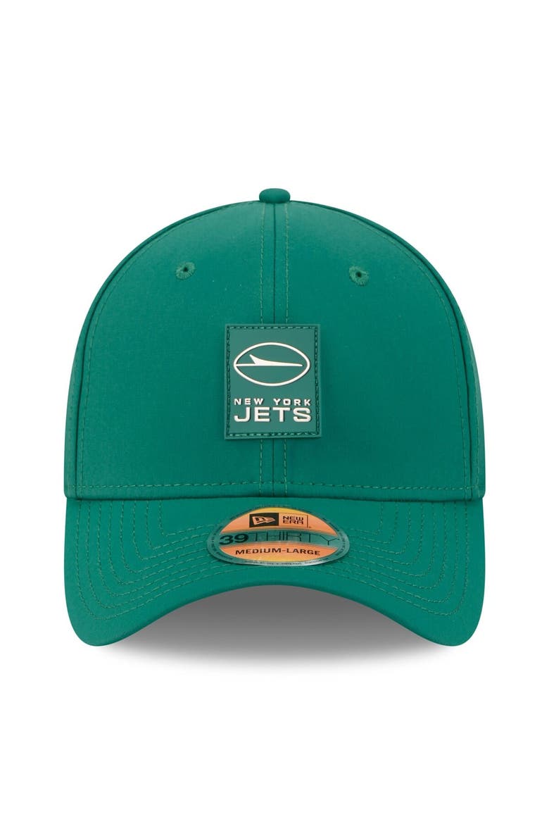 Men's New Era Green New York Jets 2025 Sideline 39THIRTY Flex Hat, Alternate, color, Green
