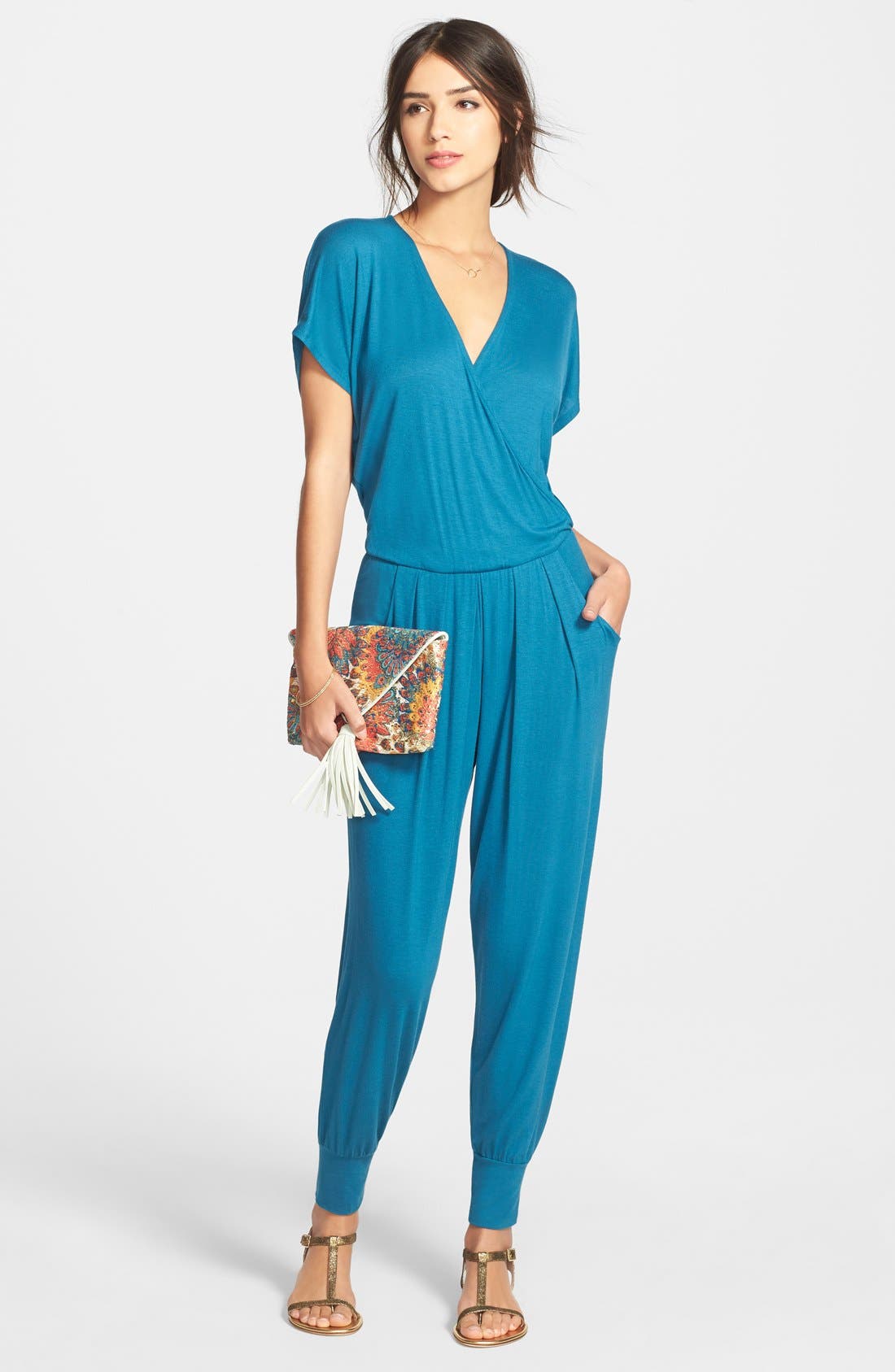 'Fortaleza' Clutch, Alternate, color, MINT