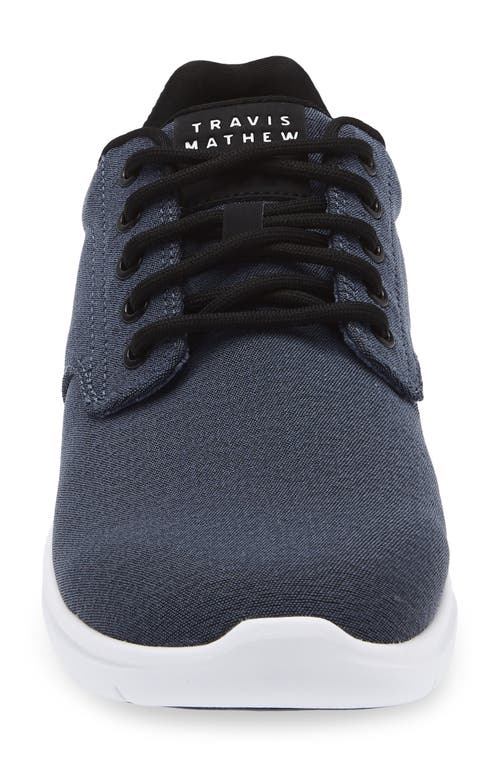 Travismathew The Daily Ii Woven Sneaker In Blue