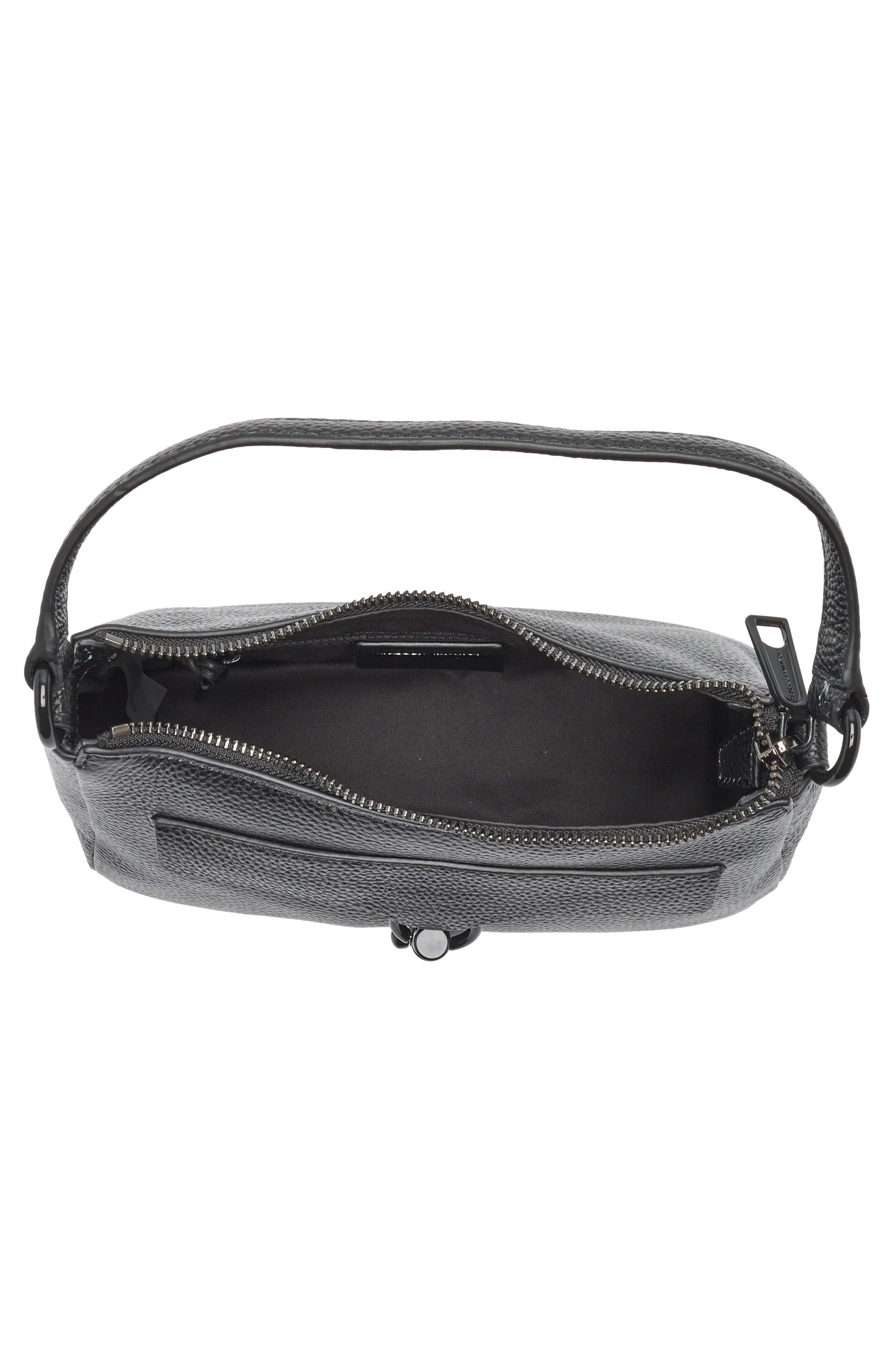 Rebecca Minkoff Megan Mini Leather Shoulder Bag, Alternate, color, 