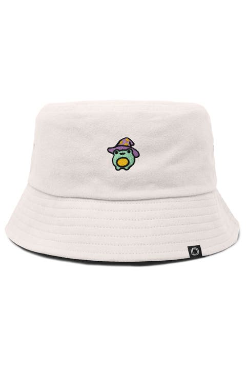 Sorcerer Frog Bucket Hat