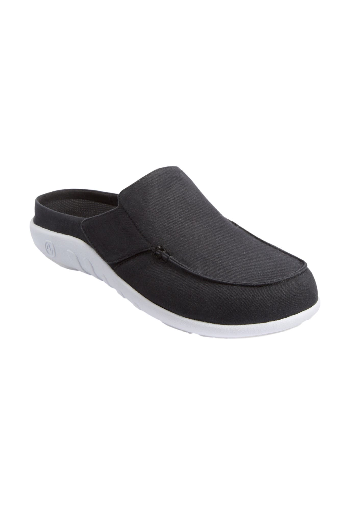 Comfortview The Niccola Arch Support Mule, Main, color, Black