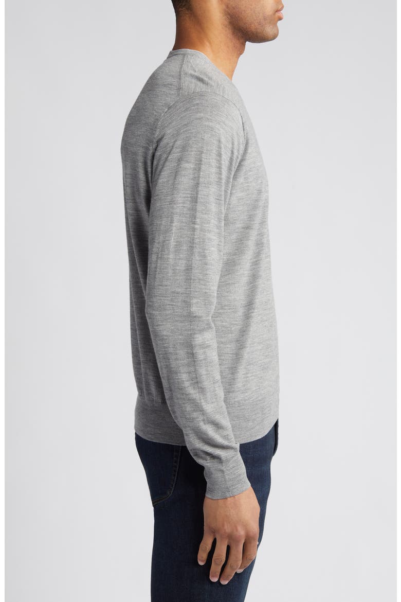 Crown Crafted Excursionist Flex Wool Blend Sweater, Alternate, color, GALE GREY
