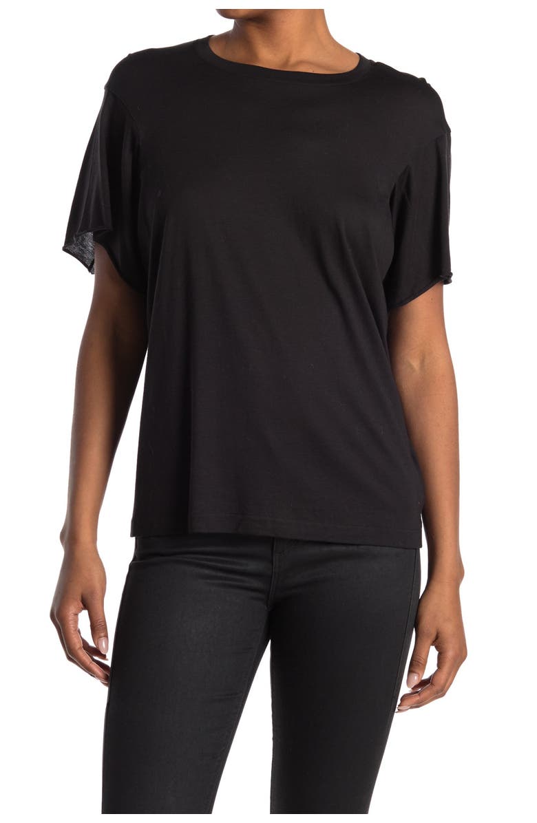 Helmut Lang Flutter Sleeve T-Shirt, Main, color, 