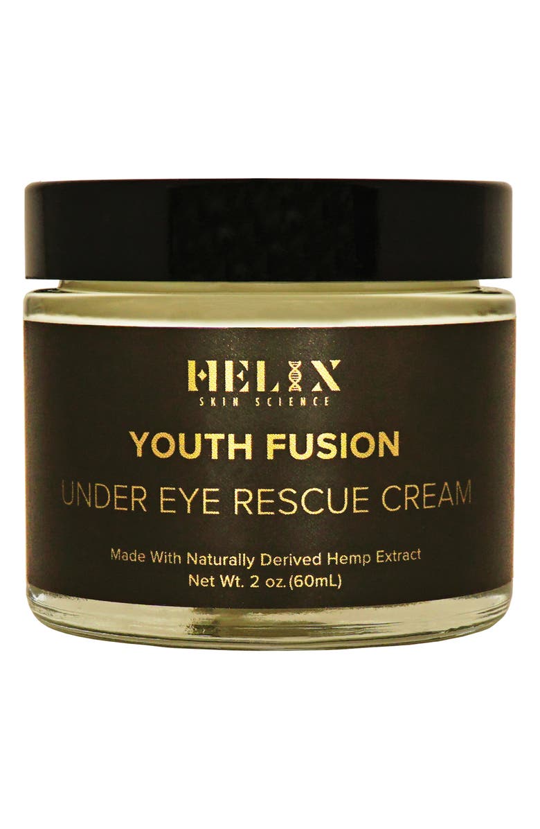 HELIX SKIN SCIENCE Youth Fusion Under Eye Rescue Cream with CBD, Main, color, 