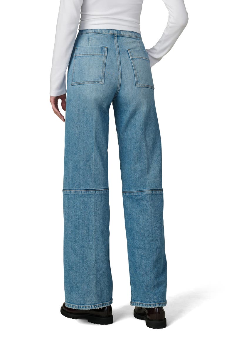 The Mia Seamed High Waist Wide Leg Jeans, Alternate, color, MIRACULOUS