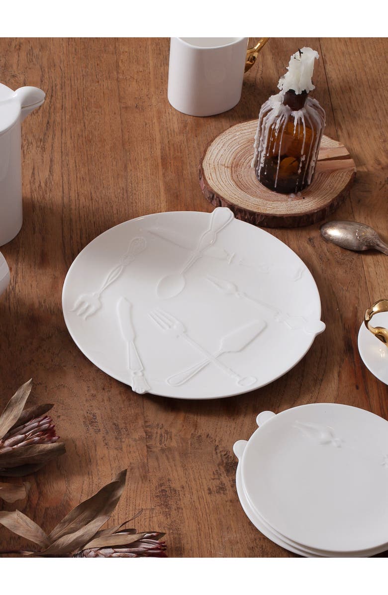 Twig New York Cutlery Dinner Plate, Alternate, color, Multi