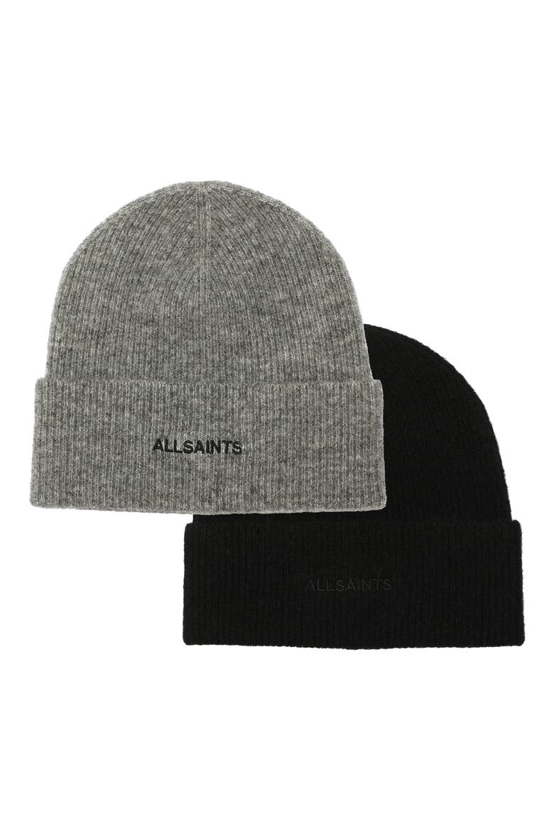 Underground Rib Beanie, Alternate, color, GREY MARLED