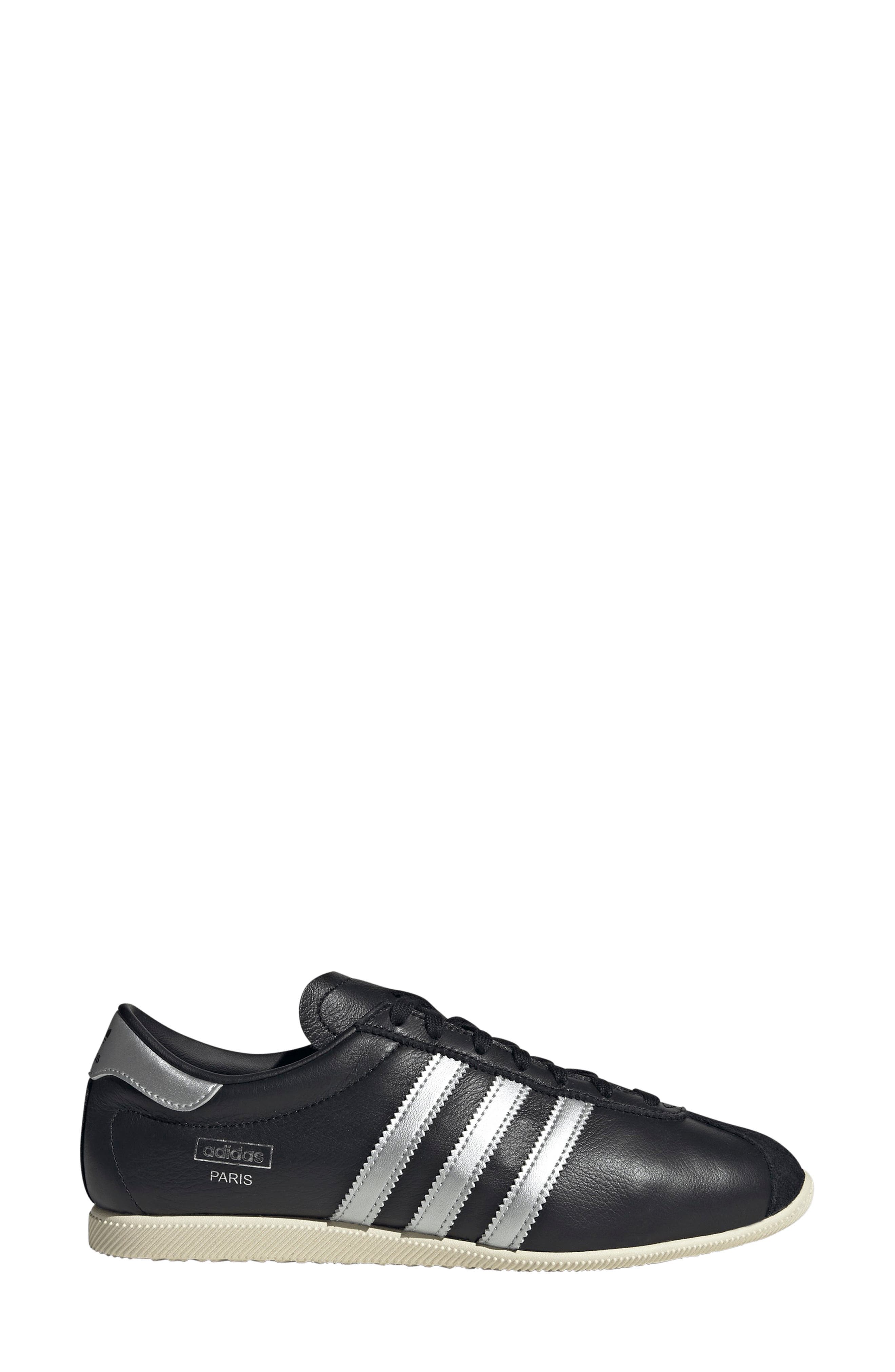 adidas Paris Sneaker, Alternate, color, Core Black/ Silver/ Cream