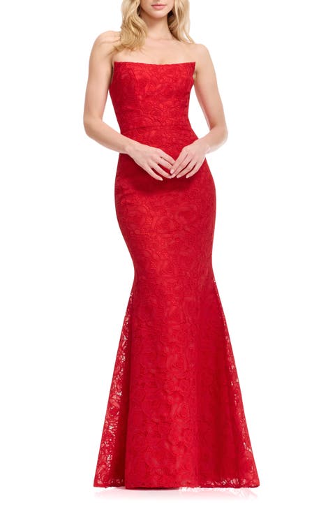 Murphy Strapless Evening Gown