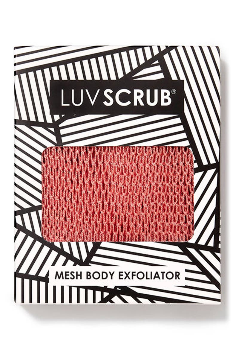® Mesh Body Exfoliator, Main, color, NAKED SUNSET