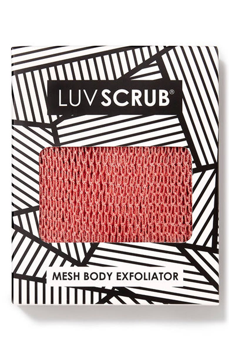LUV SCRUB <sup>®</sup> Mesh Body Exfoliator, Main, color, Naked Sunset