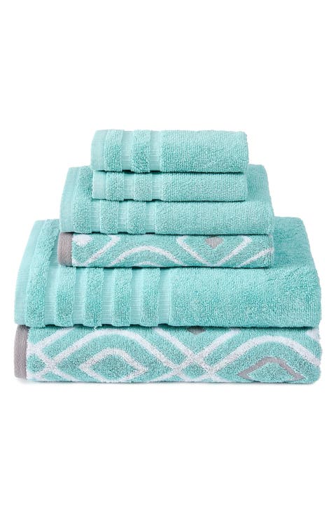 Yard Dyed Towel 6-Piece Set