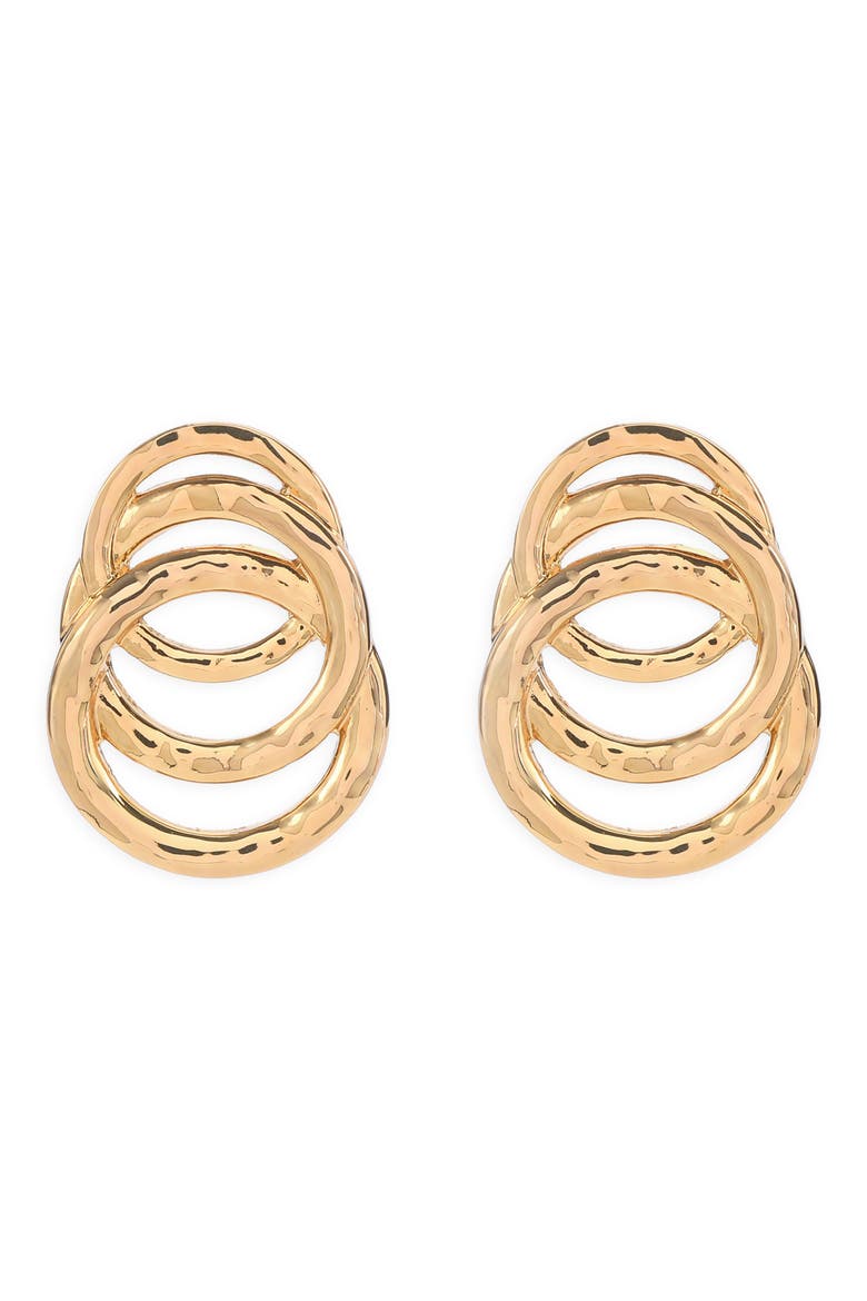 Orbit Stud Earrings, Main, color, GOLD