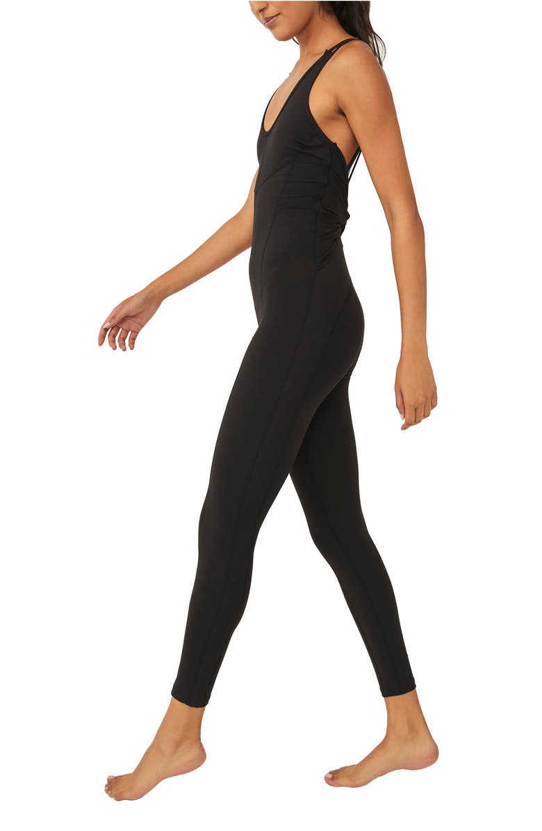 Free People FP Movement Breathe Deeper Jumpsuit, Alternate, color, 