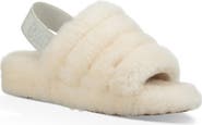 UGG® Fluff Yeah Genuine Shearling Slingback Sandal