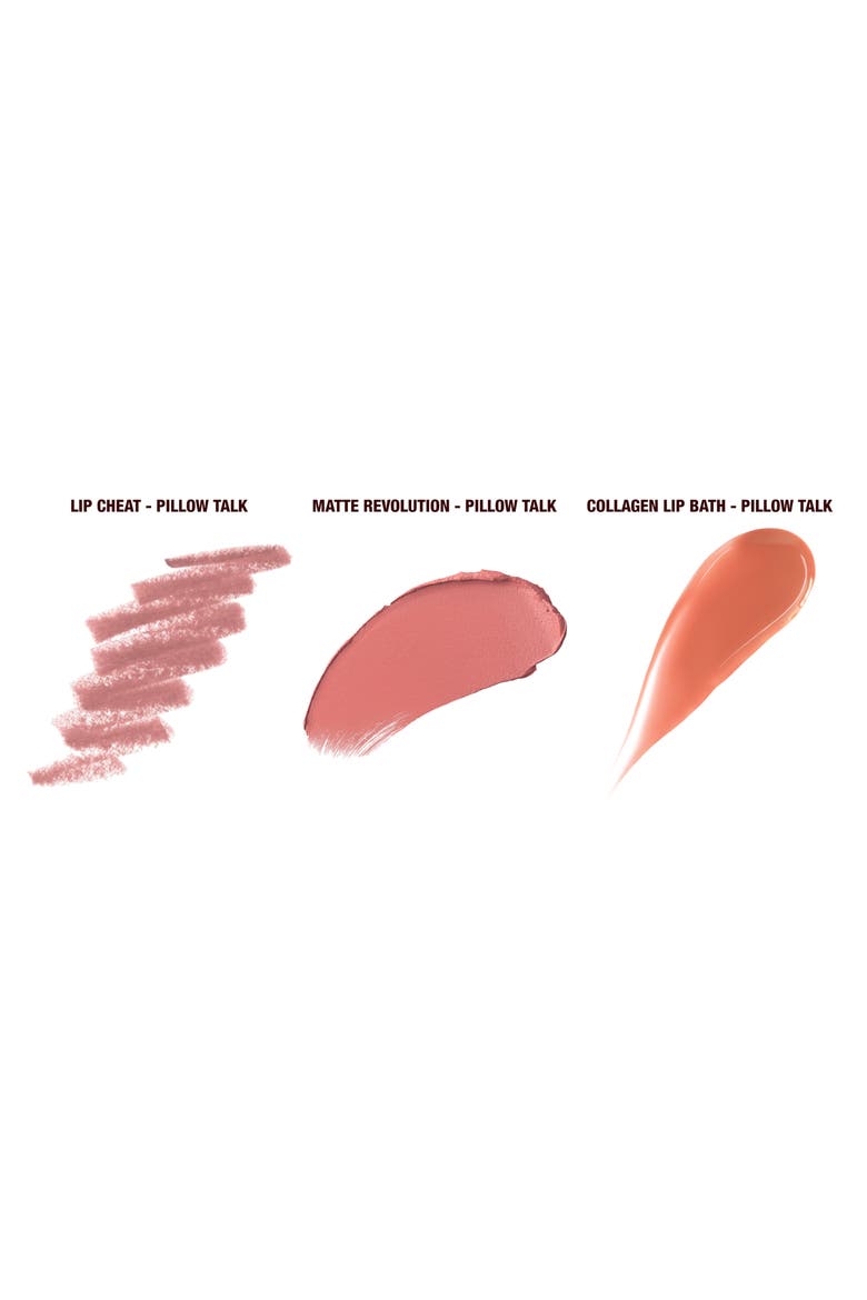 Pillow Talk Iconic Mini Lip Set $43 Value, Alternate, color, NO COLOR