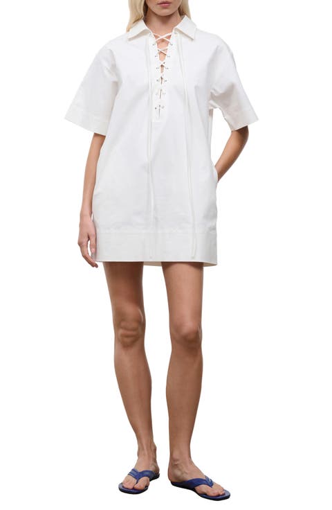 Tove Lace Up Dress