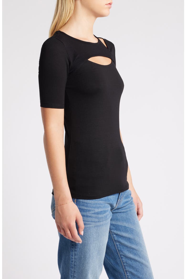Bowen Asymmetric Top, Alternate, color, BLACK