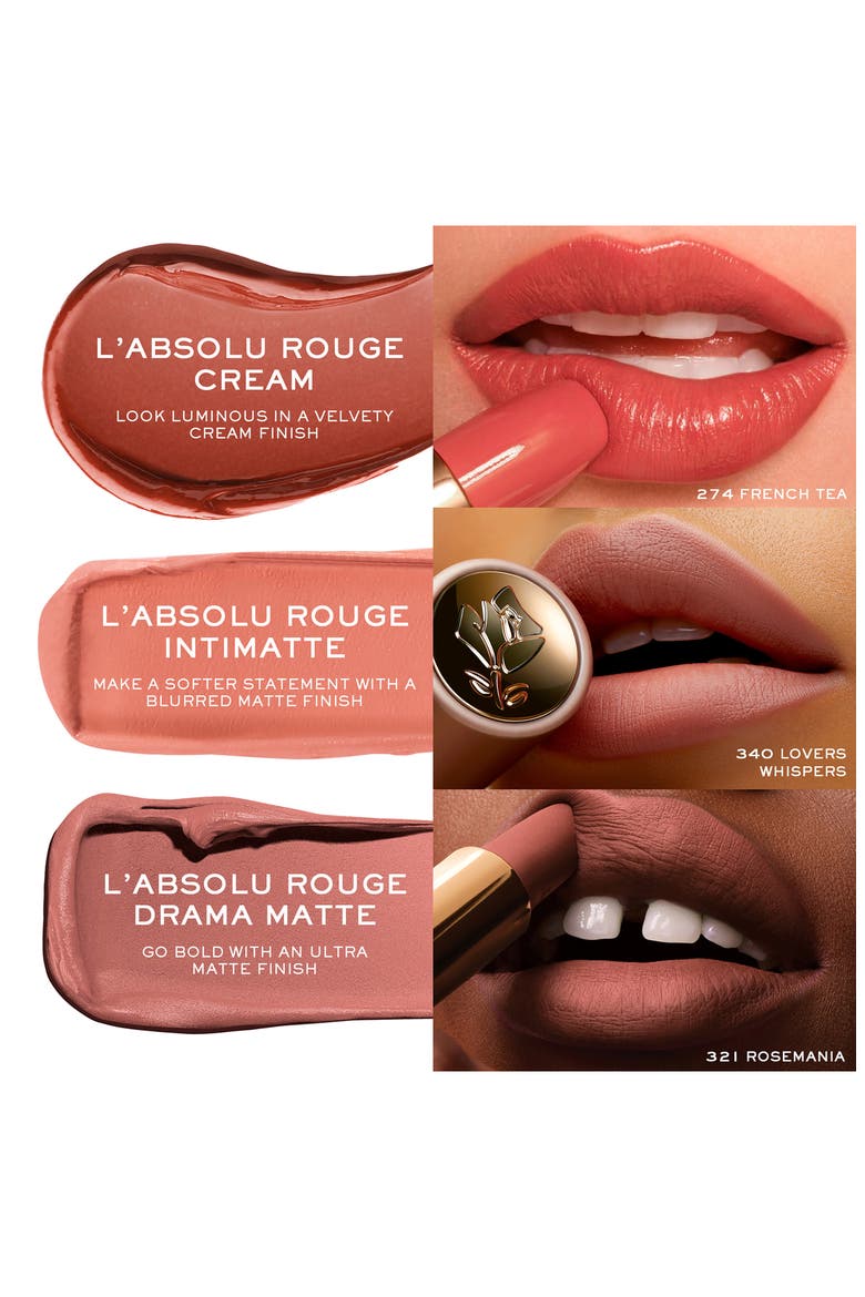 L'Absolu Rouge Drama Full Coverage Matte Lipstick, Alternate, color, UNLEASH THE DRAMA