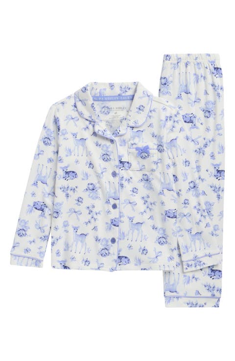 Kids' Notch Collar Pajamas