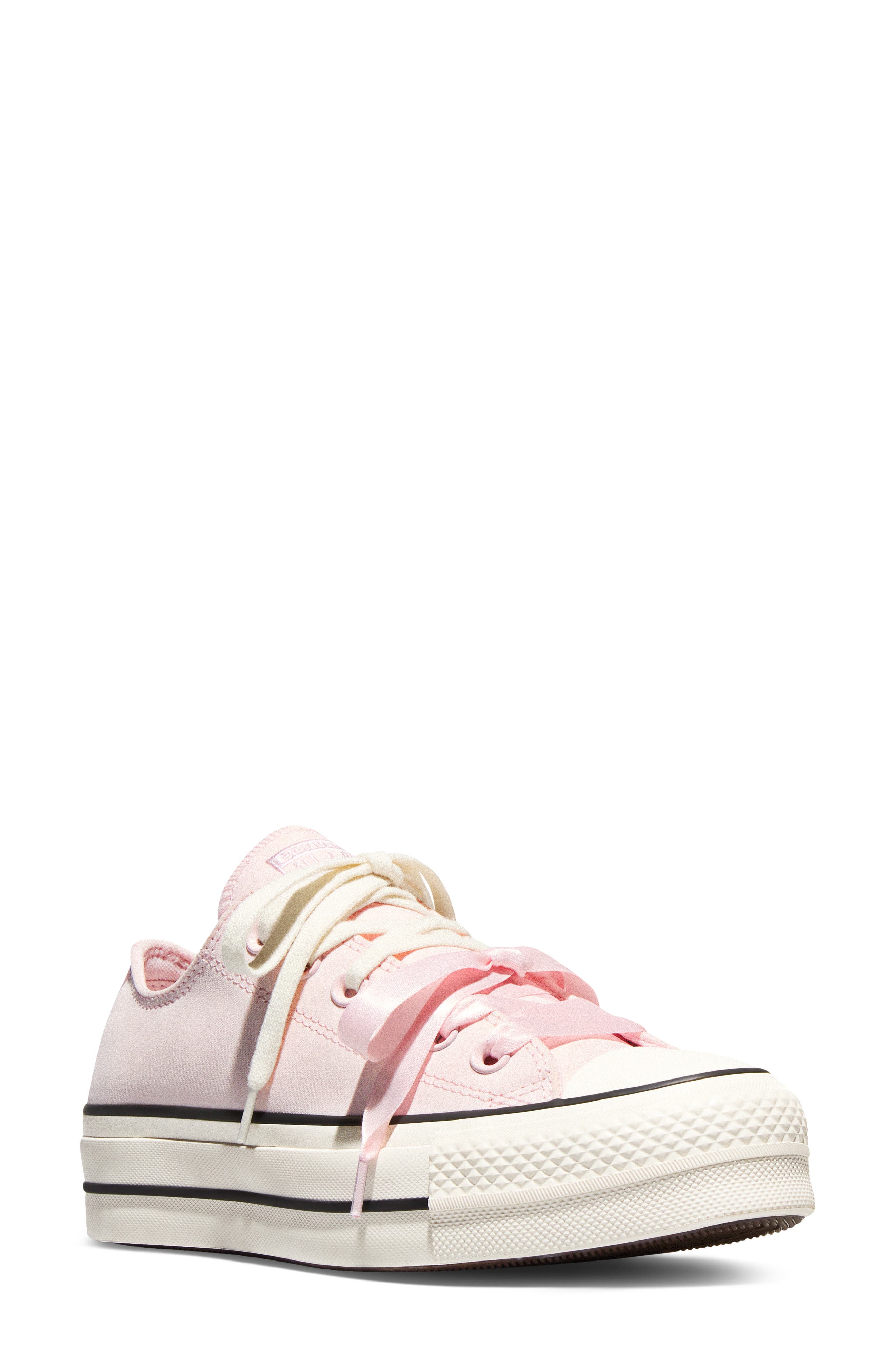 Converse Chuck Taylor All Star Lift Peached Low Top Platform Sneaker, Main, color, Decade Pink/ Egret/ Black