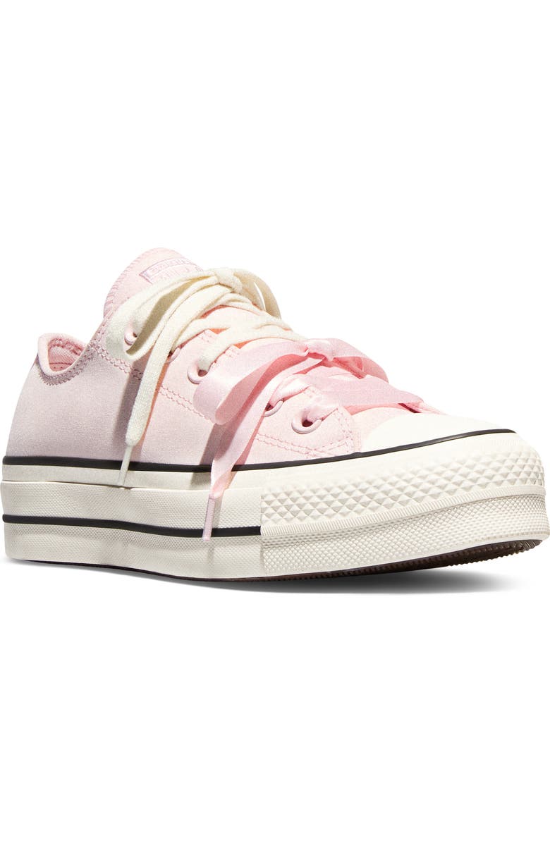 Converse Chuck Taylor All Star Lift Peached Low Top Platform Sneaker, Main, color, Decade Pink/ Egret/ Black