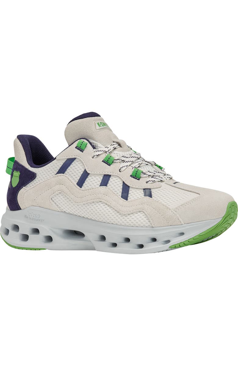 K-Swiss Tubes Lite Mixed Media Sneaker, Main, color, Blan/Navaca/Vbtgren
