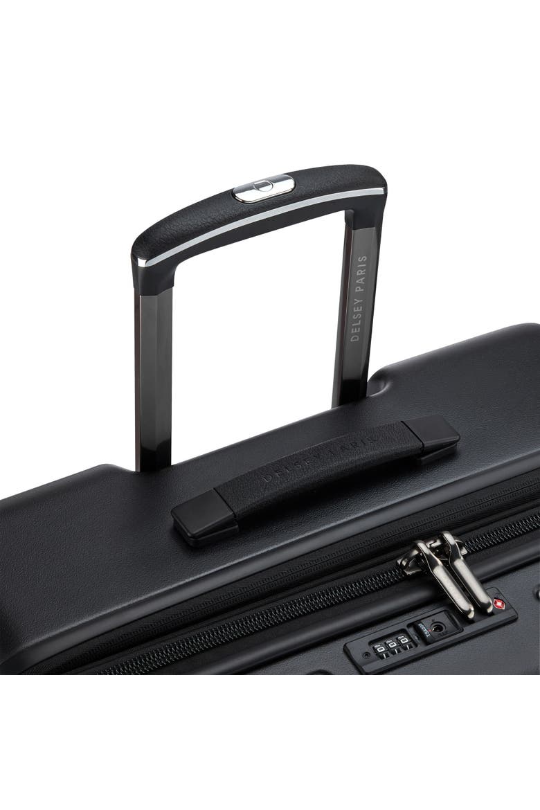 Cadence Hardside Expandable 28" Large Checked Spinner Luggage, Alternate, color, Deep Black
